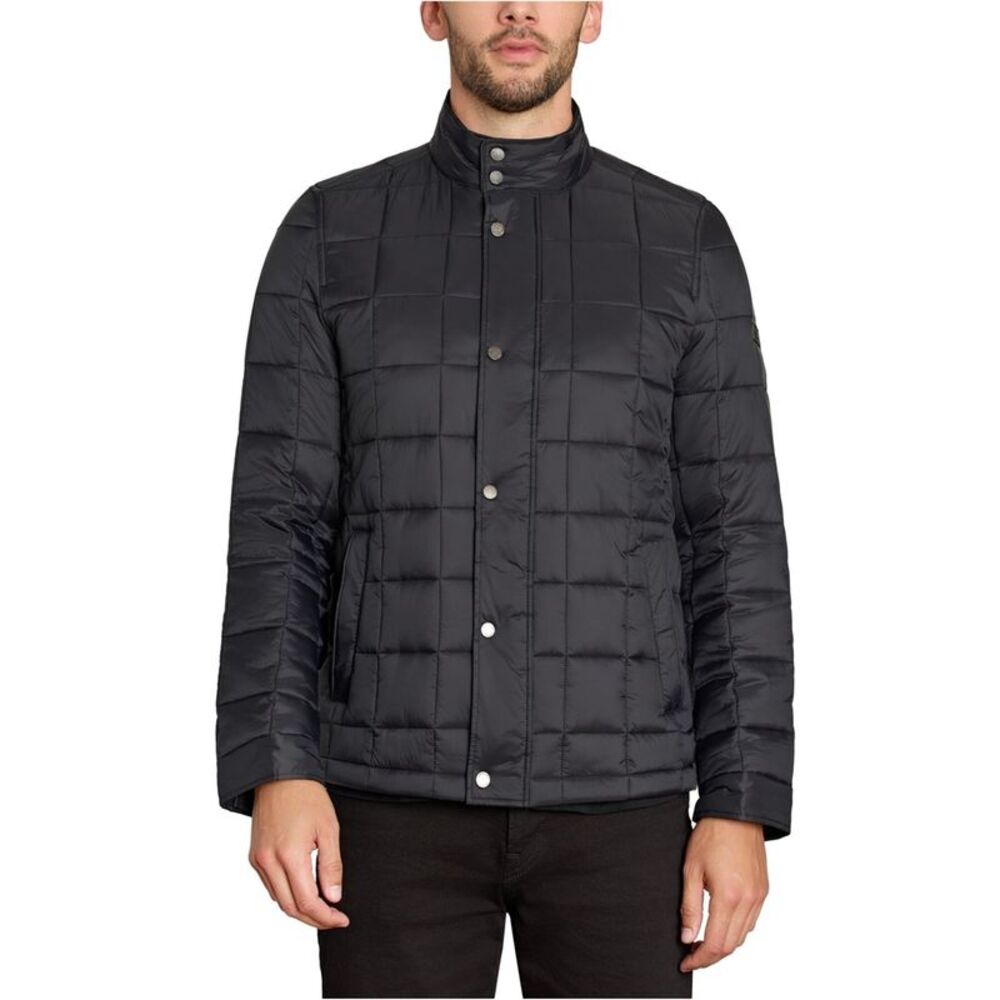 Sam Edelman Mens Box-Quilted Full-Zip Puffer Jacket, NWT